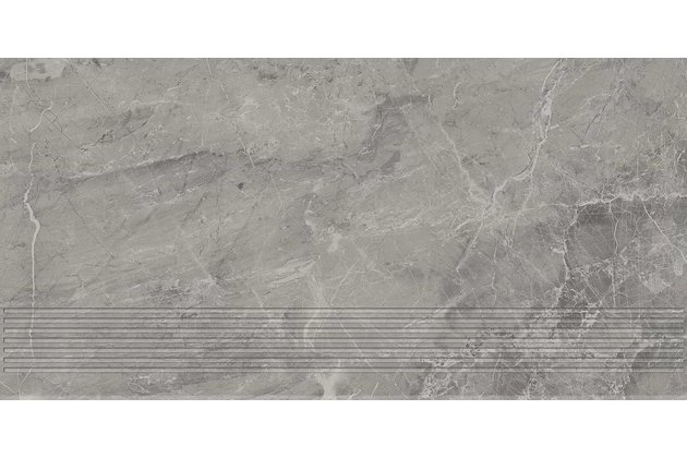 Schodovka Paradyz Little rocks graphite mat rektifikovaná 30x60 Schodovka Paradyz Little rocks graphite mat rektifikovaná 30x60