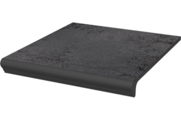 Schodovka Paradyz Semir grafit kapinos struktura mat 30x33 Schodovka Paradyz Semir grafit kapinos struktura mat 30x33