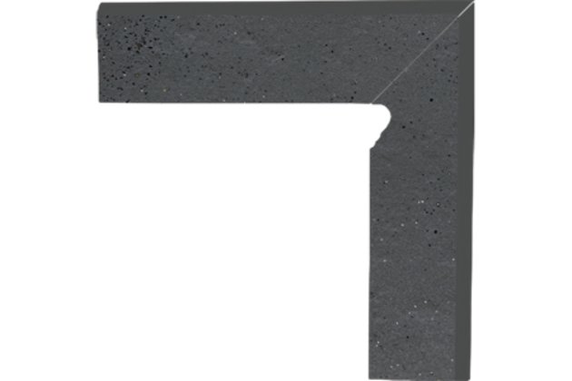 Sokl Paradyz Semir grafit 2 prvky pravý mat 8x30 Sokl Paradyz Semir grafit 2 prvky pravý mat 8x30