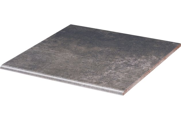 Schodovka Paradyz Viano antracite struktura mat 30x30 Schodovka Paradyz Viano antracite struktura mat 30x30