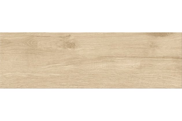 Dlažba Cersanit Tiger wood cream struktura mat 19x60 NT1499-001-1