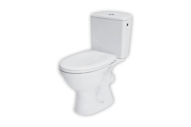 WC mísa Cersanit Merida 114 kombi bílá 010 zadní odpad nádržka 3/6 sedátko Merida polypropylén, K03-014 WC mísa Cersanit Merida 114 kombi bílá 010 zadní odpad nádržka 3/6 sedátko Merida polypropylén, K03-014