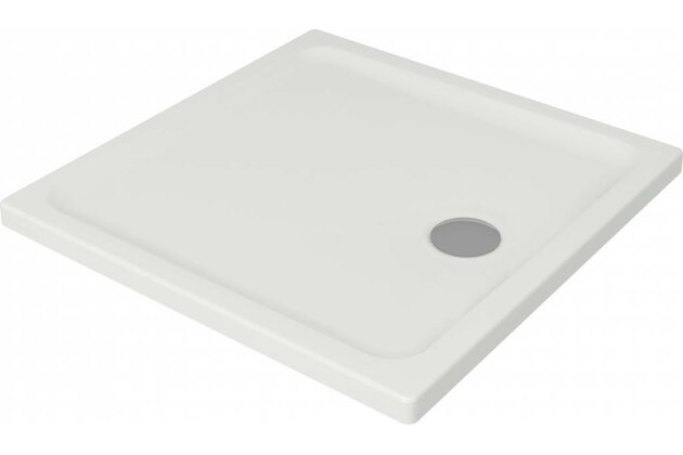 Sprchová vanička Cersanit Tako 80x80x4 bílá čtvercová, S204‑009 Sprchová vanička Cersanit Tako 80x80x4 bílá čtvercová, S204‑009