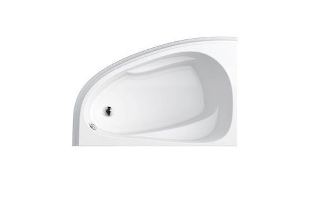 Vana Cersanit Joanna New 140x90 asymetrická akrylátová, S301-165 Vana Cersanit Joanna New 140x90 asymetrická akrylátová, S301-165