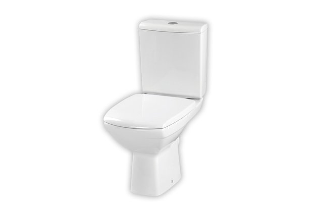 WC mísa Cersanit Carina 313 kombi bílá 010 zadní odpad nádržka 3/6L sedátko duroplast soft close, K31-014 WC mísa Cersanit Carina 313 kombi bílá 010 zadní odpad nádržka 3/6L sedátko duroplast soft close, K31-014