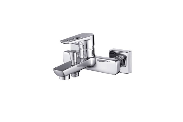 Baterie Cersanit Mille vanová sprchová nástěnná, bez příslušenství, chrom, S951-006 Baterie Cersanit Mille vanová sprchová nástěnná, bez příslušenství, chrom, S951-006