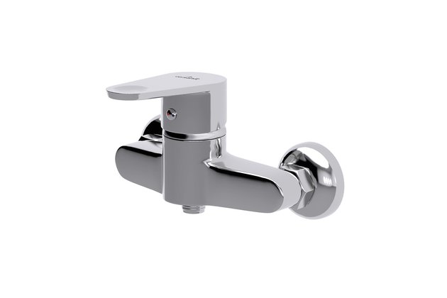 Baterie Cersanit Cari sprchová nástěnná, bez příslušenství, chrom, S951-026 Baterie Cersanit Cari sprchová nástěnná, bez příslušenství, chrom, S951-026