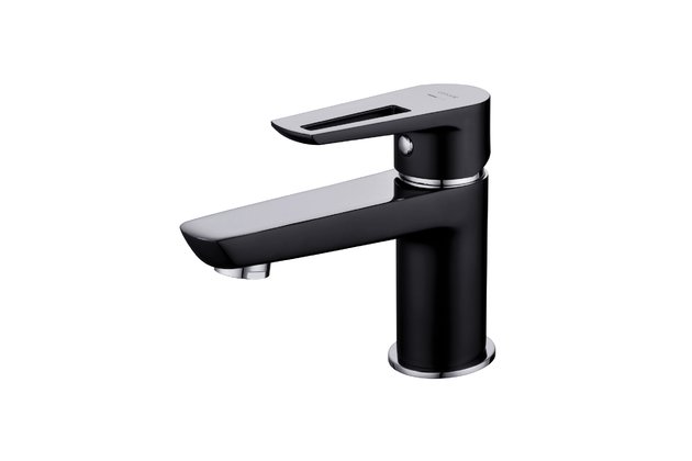 Baterie Cersanit Mille umyvadlová stojánková, s příslušenstvím, s výpustí, černá, S951-048 Baterie Cersanit Mille umyvadlová stojánková, s příslušenstvím, s výpustí, černá, S951-048