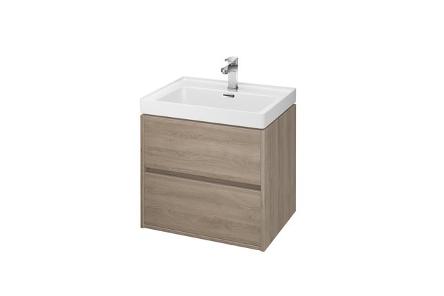 Crea 60 dub skříňka pod umyvadlo s umyvadlem Crea Crea 60 dub skříňka pod umyvadlo s umyvadlem Crea