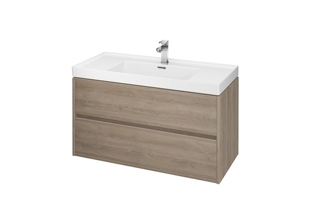 Skříňka Cersanit Crea 100 pod umyvadlo dub, S924-011