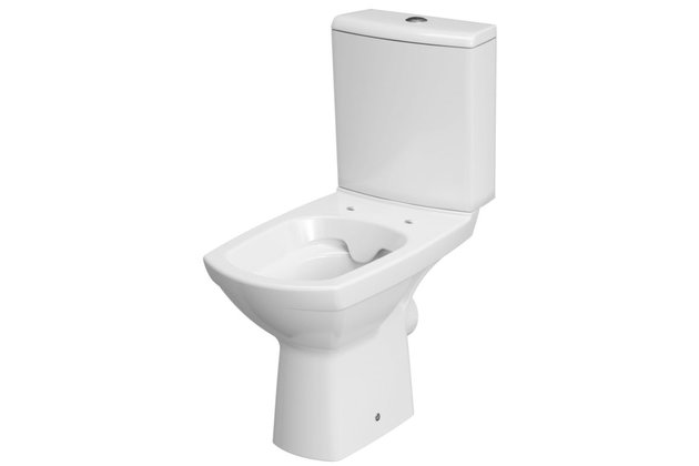 WC mísa Cersanit Carina 480 kombi bílá 010 zadní odpad Clean On nádržka 3/5 bez sedátka, K31-045 WC mísa Cersanit Carina 480 kombi bílá 010 zadní odpad Clean On nádržka 3/5 bez sedátka, K31-045