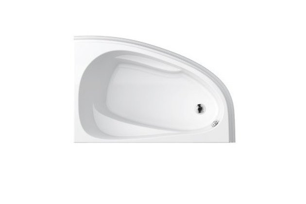 Vana Cersanit Joanna New 140x90 asymetrická akrylátová, S301-166 Vana Cersanit Joanna New 140x90 asymetrická akrylátová, S301-166