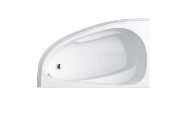 Vana Cersanit Joanna New 160x95 asymetrická akrylátová, S301-170 Vana Cersanit Joanna New 160x95 asymetrická akrylátová, S301-170