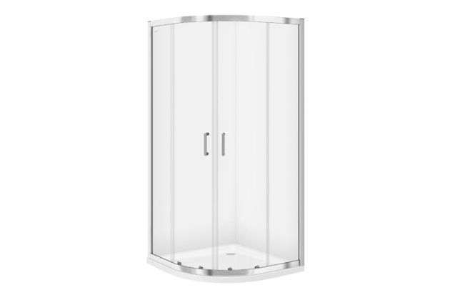 Sprchový kout Cersanit Zip čtvrtkruhový 90x90x190, S154-002 Sprchový kout Cersanit Zip čtvrtkruhový 90x90x190, S154-002