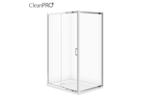Sprchový kout Cersanit Arteco obdélníkový 90x120x190 s posuvnými dveřmi, S157-012