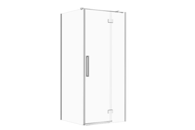 Sprchový kout Cersanit Crea 90x80x200 obdélníkový chrom s panty pravý, set C88, S601-292