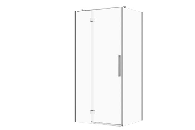 Sprchový kout Cersanit Crea 100x90x200 obdélníkový chrom s panty levý, set C90, S601-294 Sprchový kout Cersanit Crea 100x90x200 obdélníkový chrom s panty levý, set C90, S601-294
