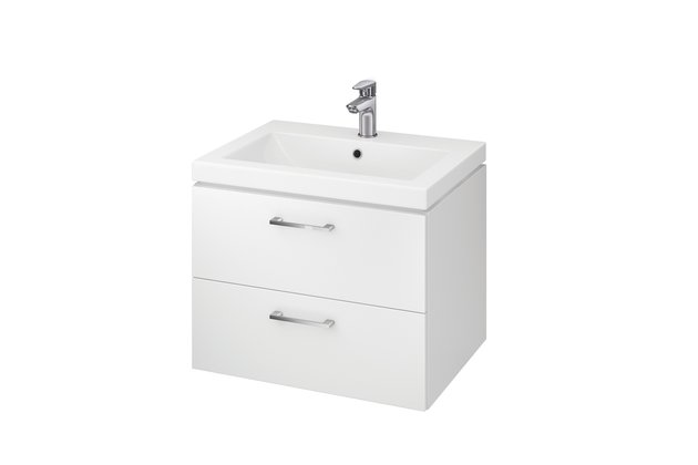 Skříňka Cersanit Lara 60 s umyvadlem Como bílá set 807 DSM, S801-147-DSM Skříňka Cersanit Lara 60 s umyvadlem Como bílá set 807 DSM, S801-147-DSM