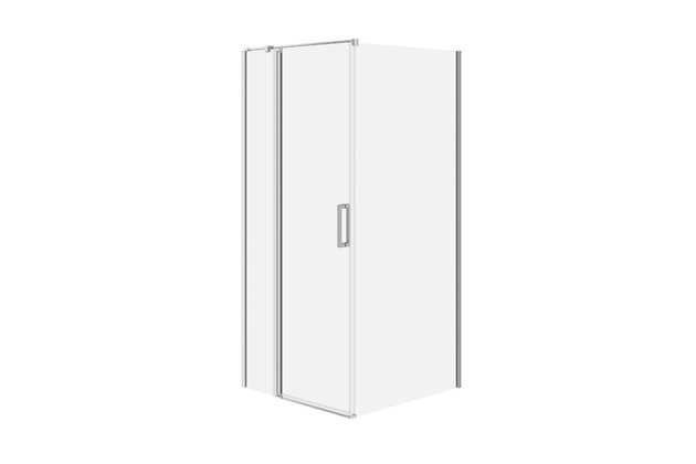 Sprchový kout Cersanit Moduo 90x80x195 obdélníkový chrom s panty levý, set C106, S601-306 Sprchový kout Cersanit Moduo 90x80x195 obdélníkový chrom s panty levý, set C106, S601-306