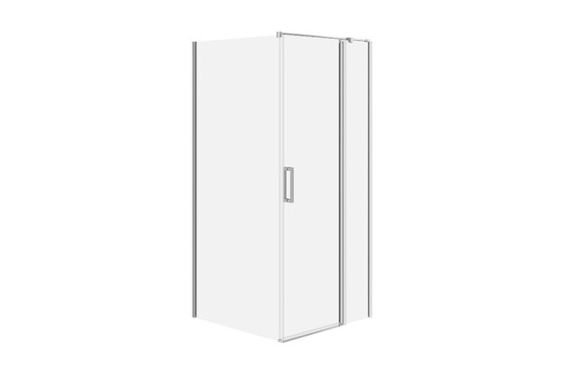 Sprchový kout Cersanit Moduo 90x80x195 obdélníkový chrom s panty pravý, set C107, S601-307 Sprchový kout Cersanit Moduo 90x80x195 obdélníkový chrom s panty pravý, set C107, S601-307