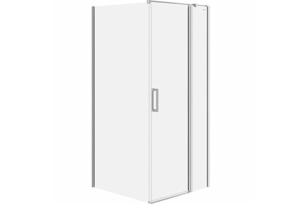 Sprchový kout Cersanit Moduo 90x90x195 čtvercový chrom s panty pravý, set B848, S601-213