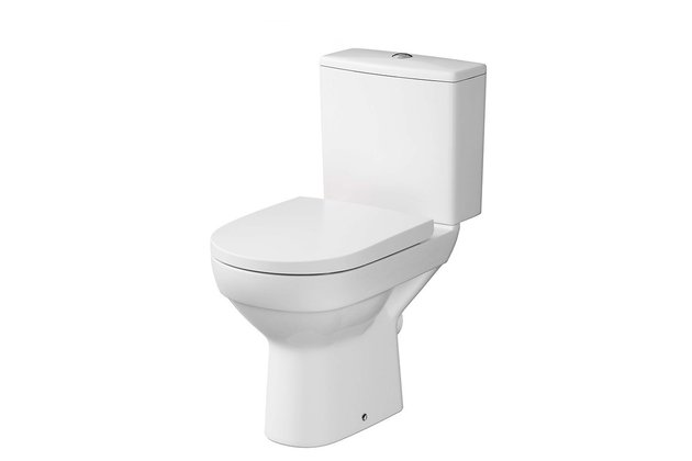 WC mísa Cersanit City 601 kombi bílá 010 zadní odpad Clean On nádržka 3/5 sedátko duroplast soft close easy off, K35-035 WC mísa Cersanit City 601 kombi bílá 010 zadní odpad Clean On nádržka 3/5 sedátko duroplast soft close easy off, K35-035