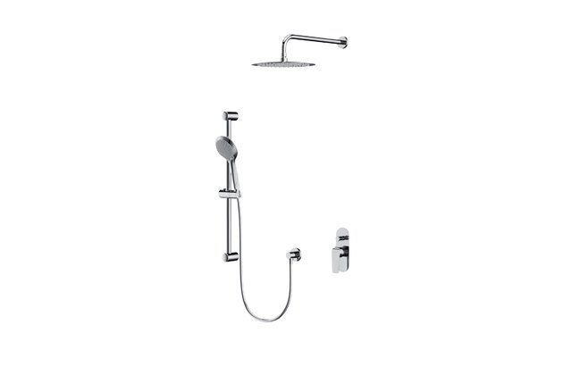 Baterie Cersanit City vanová sprchová podomítková chrom set B255, S952-014 Baterie Cersanit City vanová sprchová podomítková chrom set B255, S952-014