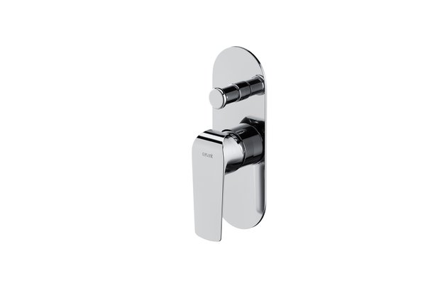 Baterie Cersanit City sprchová vanová podomítková s boxem chrom, S951-345 Baterie Cersanit City sprchová vanová podomítková s boxem chrom, S951-345