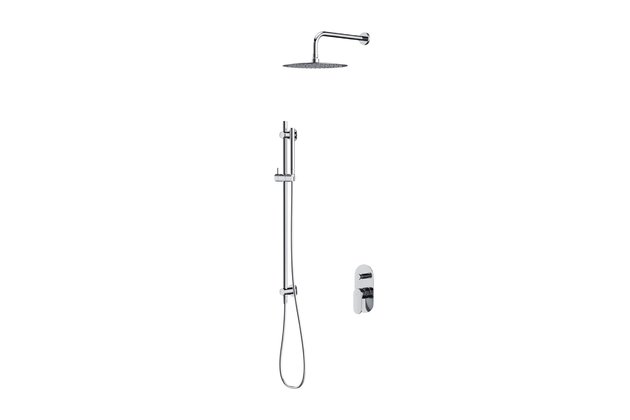 Sprchová souprava Cersanit Crea vanová, sprchová, podomítková, chrom set B257, S952‑008
