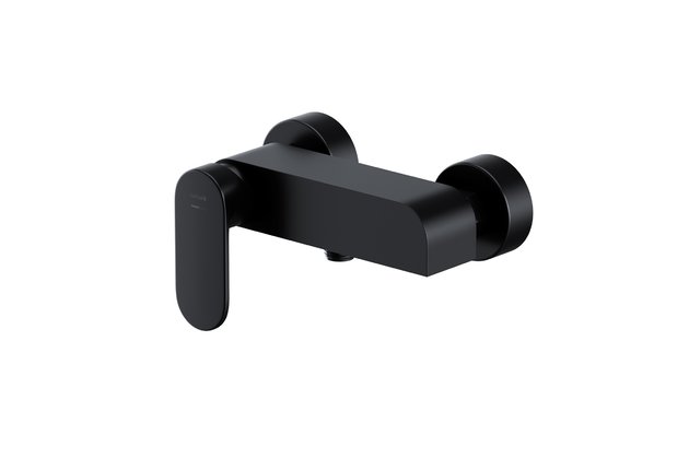 Baterie Cersanit Crea sprchová nástěnná, bez příslušenství, černá, S951-321 Baterie Cersanit Crea sprchová nástěnná, bez příslušenství, černá, S951-321