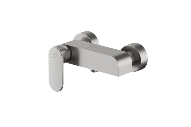 Baterie Cersanit Crea sprchová nástěnná, bez příslušenství, nikl, S951-324 Baterie Cersanit Crea sprchová nástěnná, bez příslušenství, nikl, S951-324