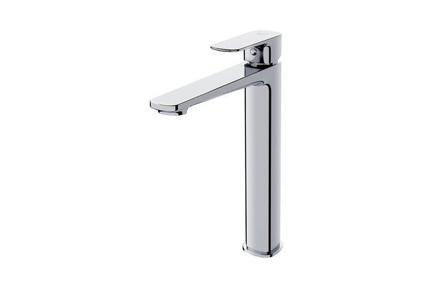 Baterie Cersanit Larga umyvadlová stojánková vysoká, s příslušenstvím, bez výpusti, chrom, S951-392 Baterie Cersanit Larga umyvadlová stojánková vysoká, s příslušenstvím, bez výpusti, chrom, S951-392