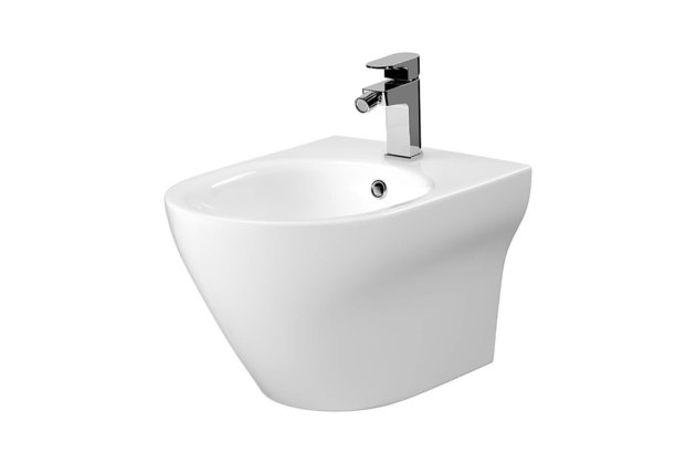 Bidet Cersanit Larga závěsný oválný, K120-006 Bidet Cersanit Larga závěsný oválný, K120-006