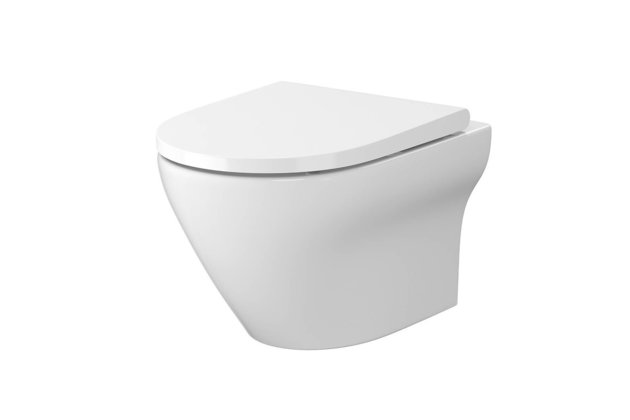WC mísa Cersanit Larga závěsná bílá oválná Clean On sedátko slimduroplast soft close easy off set B331, S701-472 WC mísa Cersanit Larga závěsná bílá oválná Clean On sedátko slimduroplast soft close easy off set B331, S701-472
