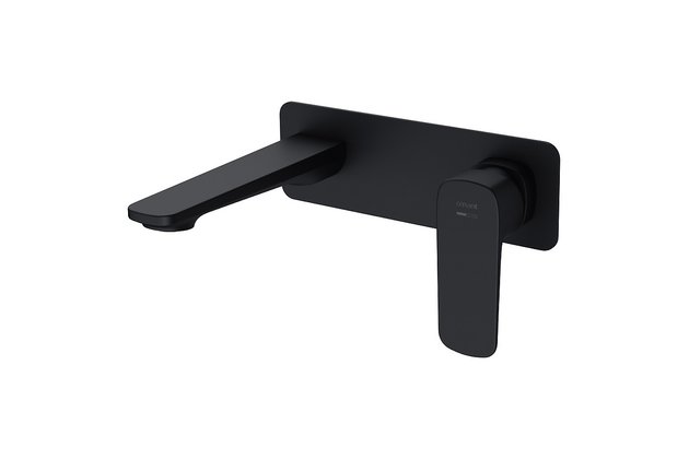 Baterie Cersanit Larga umyvadlová podomítková, s montážním tělesem, bez výpusti, černá, S951-385 Baterie Cersanit Larga umyvadlová podomítková, s montážním tělesem, bez výpusti, černá, S951-385