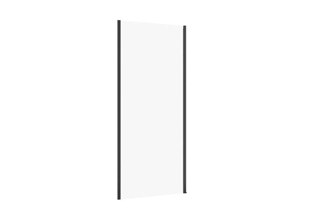 Sprchová stěna Cersanit Larga 90x195 černá, S932-134