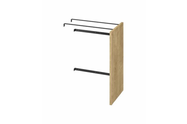 Skříňka Cersanit City 65 dub pro vestavnou pračku otevřená, S584-036-DSM