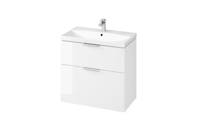 Skříňka Cersanit City s umyvadlem 80 bílá set B590 DSM, S801-423