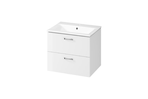 Skříňka Cersanit Niko 60 s umyvadlem bílá set B228 DSM, S801-309-DSM Skříňka Cersanit Niko 60 s umyvadlem bílá set B228 DSM, S801-309-DSM