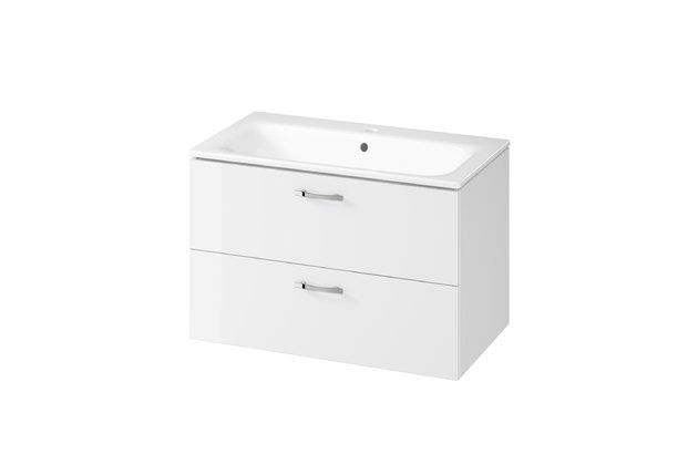 Skříňka Cersanit Niko 80 s umyvadlem bílá set C66 DSM, S801-538 Skříňka Cersanit Niko 80 s umyvadlem bílá set C66 DSM, S801-538