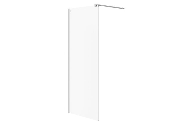 Sprchový kout Cersanit Mille walk-in80x200 chrom, S161-005