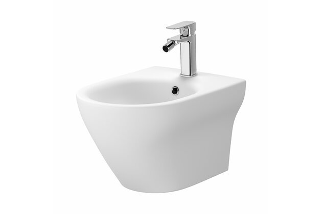 Bidet Cersanit Larga závěsný oválný bílá mat, K677-037 Bidet Cersanit Larga závěsný oválný bílá mat, K677-037
