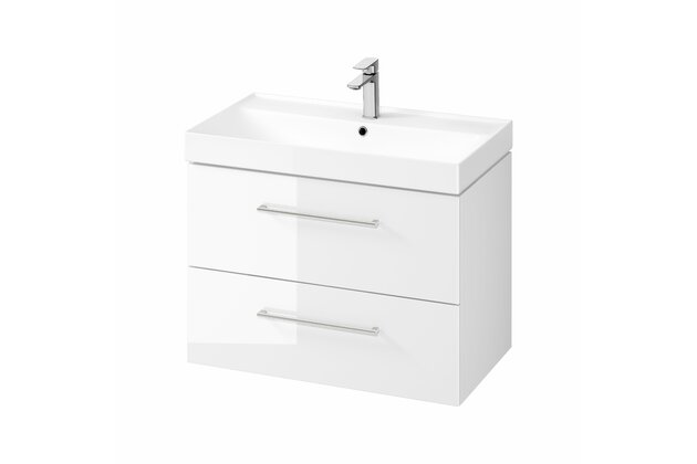 Skříňka Cersanit Larga 80 s umyvadlem bílá set B660, S801-438
