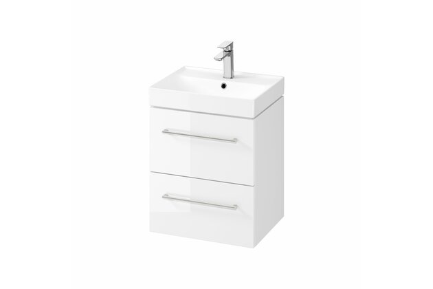 Skříňka Cersanit Larga 50 s umyvadlem bílá set B662, S801-440