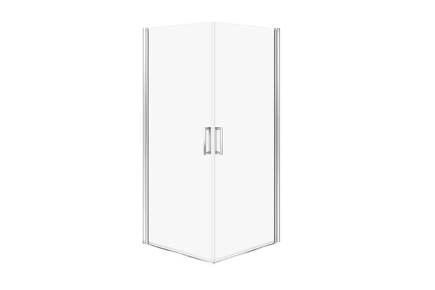 Sprchový kout Cersanit Moduo 90x90x195 čtvercový chrom 2x dveře s panty u zdi, set C385, S601-482 Sprchový kout Cersanit Moduo 90x90x195 čtvercový chrom 2x dveře s panty u zdi, set C385, S601-482