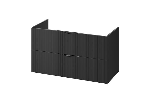 Skříňka Cersanit Tirso 100 pod umyvadlo černá matná, S1017-012