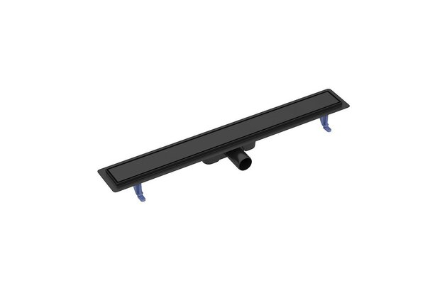 Žlab Cersanit Tako 80 černý s oboustranným roštem, S907‑019 Žlab Cersanit Tako 80 černý s oboustranným roštem, S907‑019