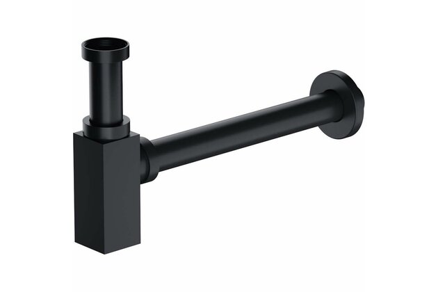 Sifon umyvadlový Cersanit Inverto černý hranatý, S951‑718 Sifon umyvadlový Cersanit Inverto černý hranatý, S951‑718