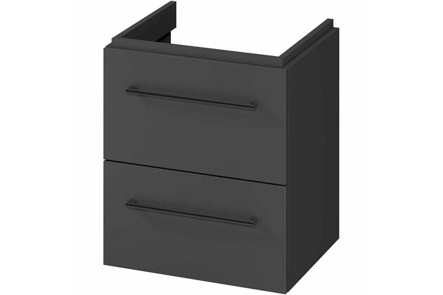 Skříňka Cersanit Larga 50 pod umyvadlo antracitová, S164-035
