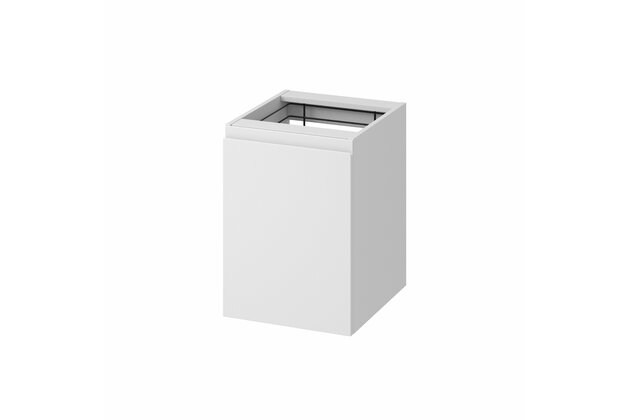 Skříňka Cersanit Moduo 40 s košem na prádlo bílá, S590-113